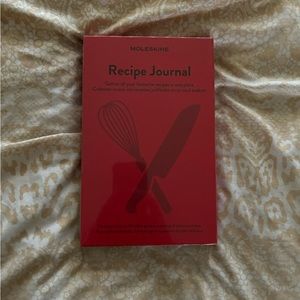 Moleskine recipe notebook